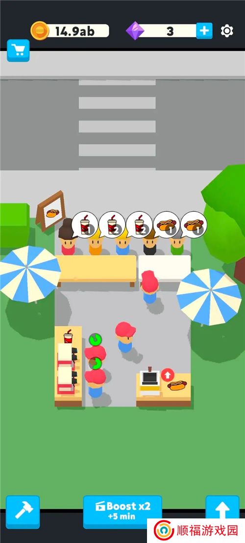 快餐店大亨游戏